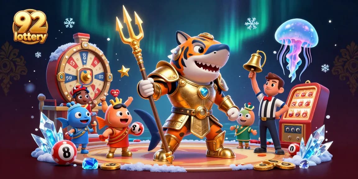 Play exciting lottery games like 92 lottery with a dynamic underwater colosseum scene