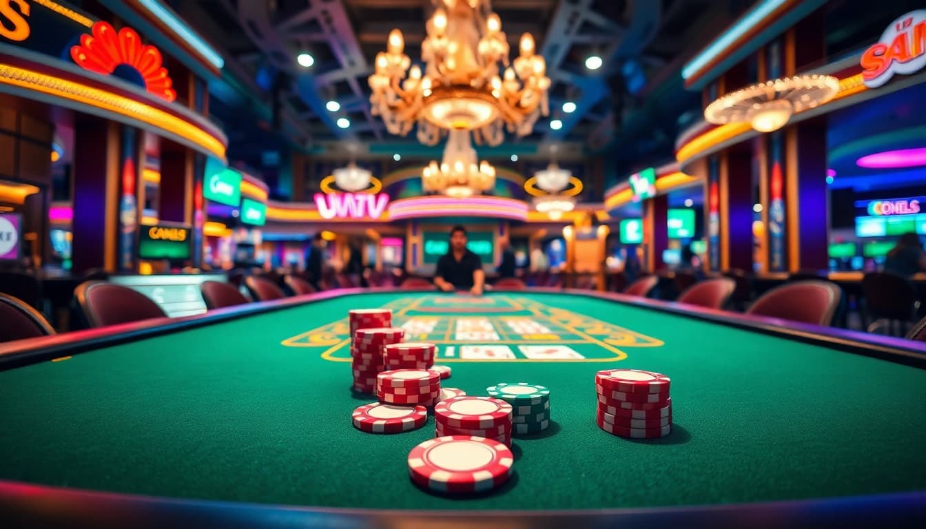 Jouer au meilleur casino en ligne avec des tables animées et des jeux captivants.