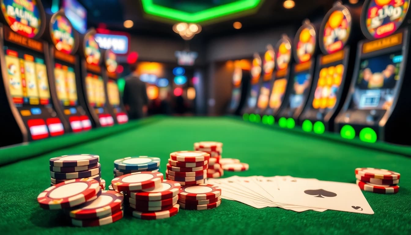 Réclamer un ite paris sportif retrait instantané avec des jetons de casino en évidence.