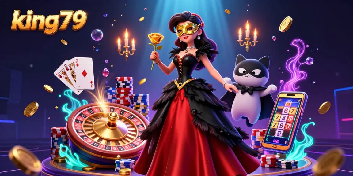 Experience the thrill of king79 with stunning casino elements and a vivid gaming atmosphere.