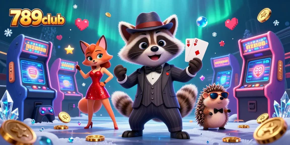 Play exciting games and win at 789club with captivating characters and vibrant casino elements.