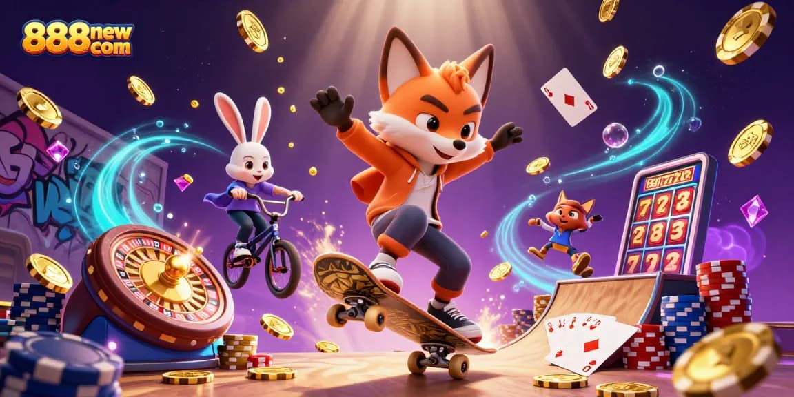 Experience thrilling moments in 888new com with dynamic gaming elements and exciting casino visuals.
