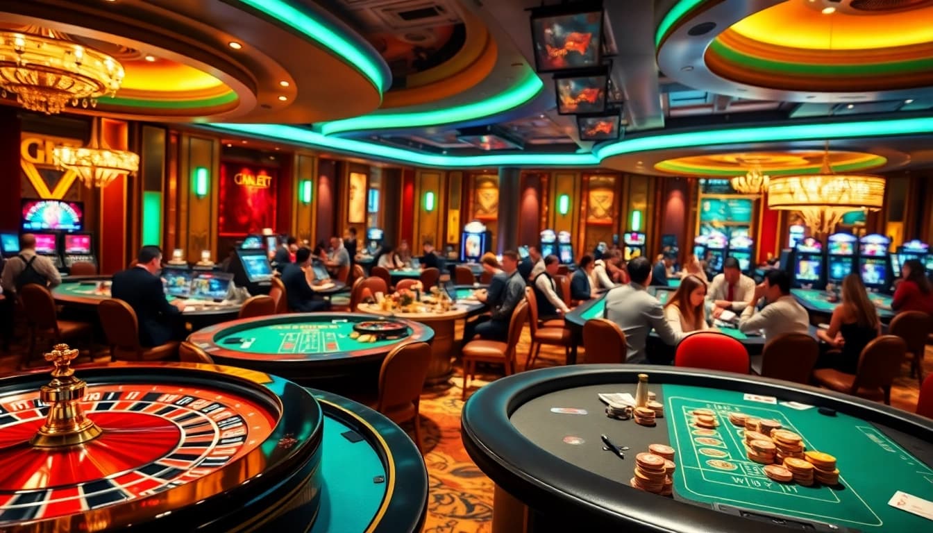 Jouer au casino en ligne francais avec ambiance dynamique et tables interactives.