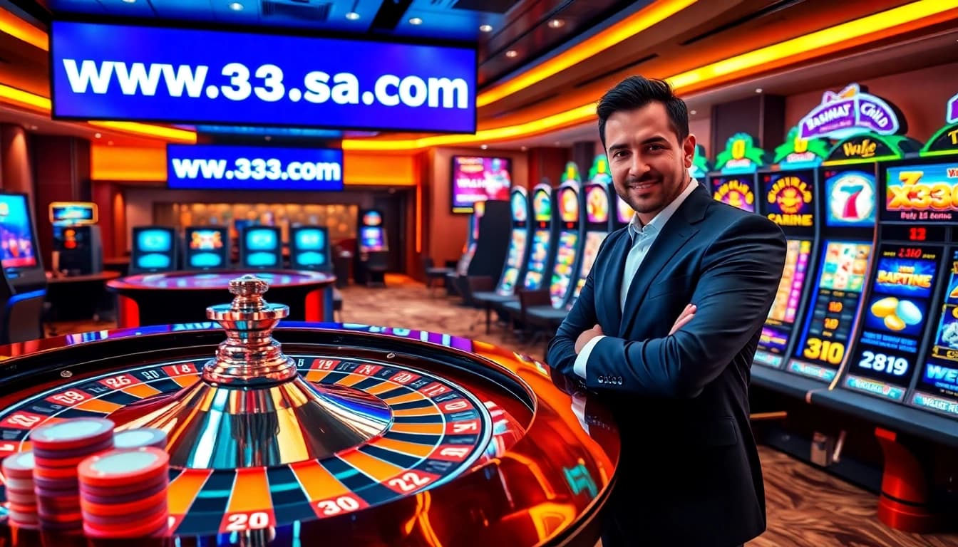 Engage in advanced betting and slot gameplay on https://x333.sa.com/ with vibrant roulette and poker chips