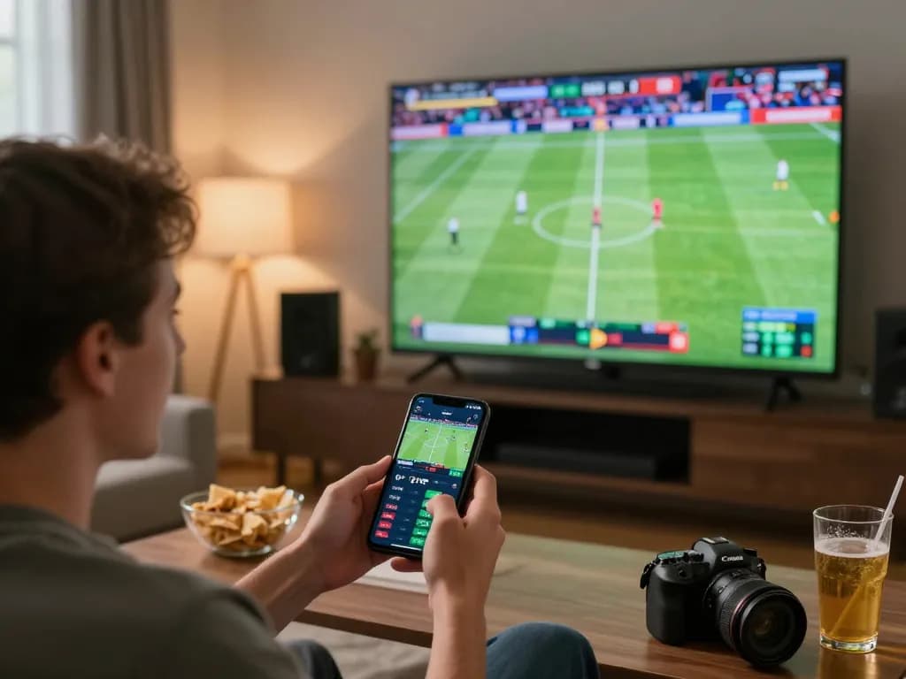 Betting on lc88 com while enjoying live sports with friends in a lively atmosphere
