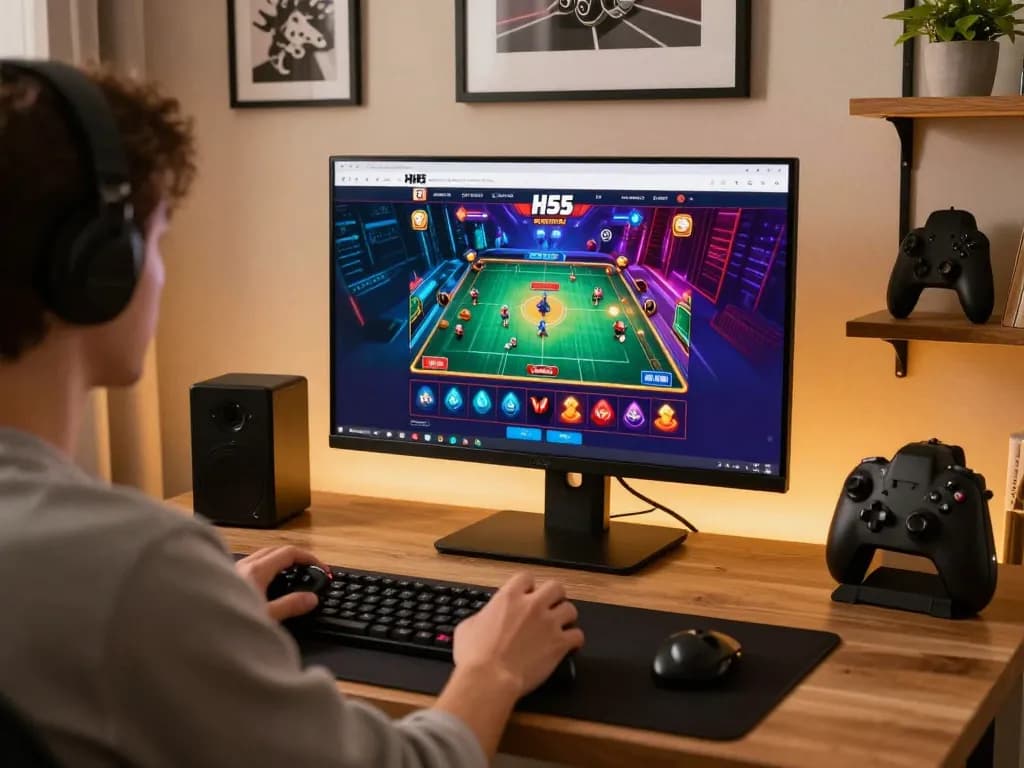 Interagindo com a plataforma de jogos online HH55 para experiências emocionantes de cassino.