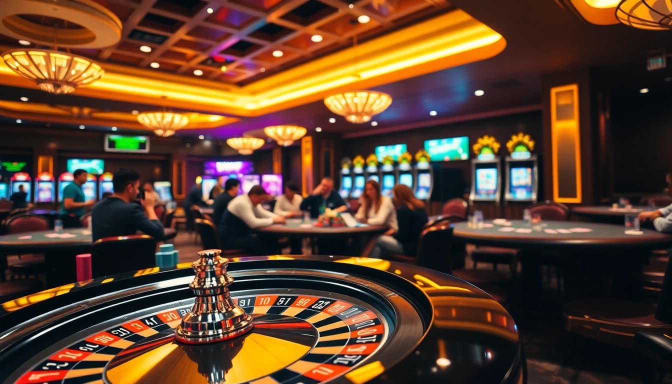 Casino en ligne retrait immédiat offrant des jeux et une atmosphère captivante.
