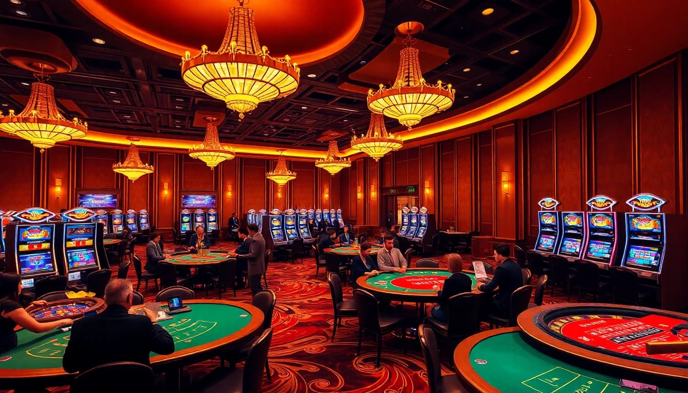 Experience the excitement of rr88 casino with thrilling games and elegant atmosphere.