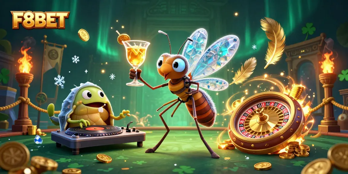 Experience exciting gameplay at F8BET with a dynamic casino scene, showcasing vibrant characters and rich game elements.
