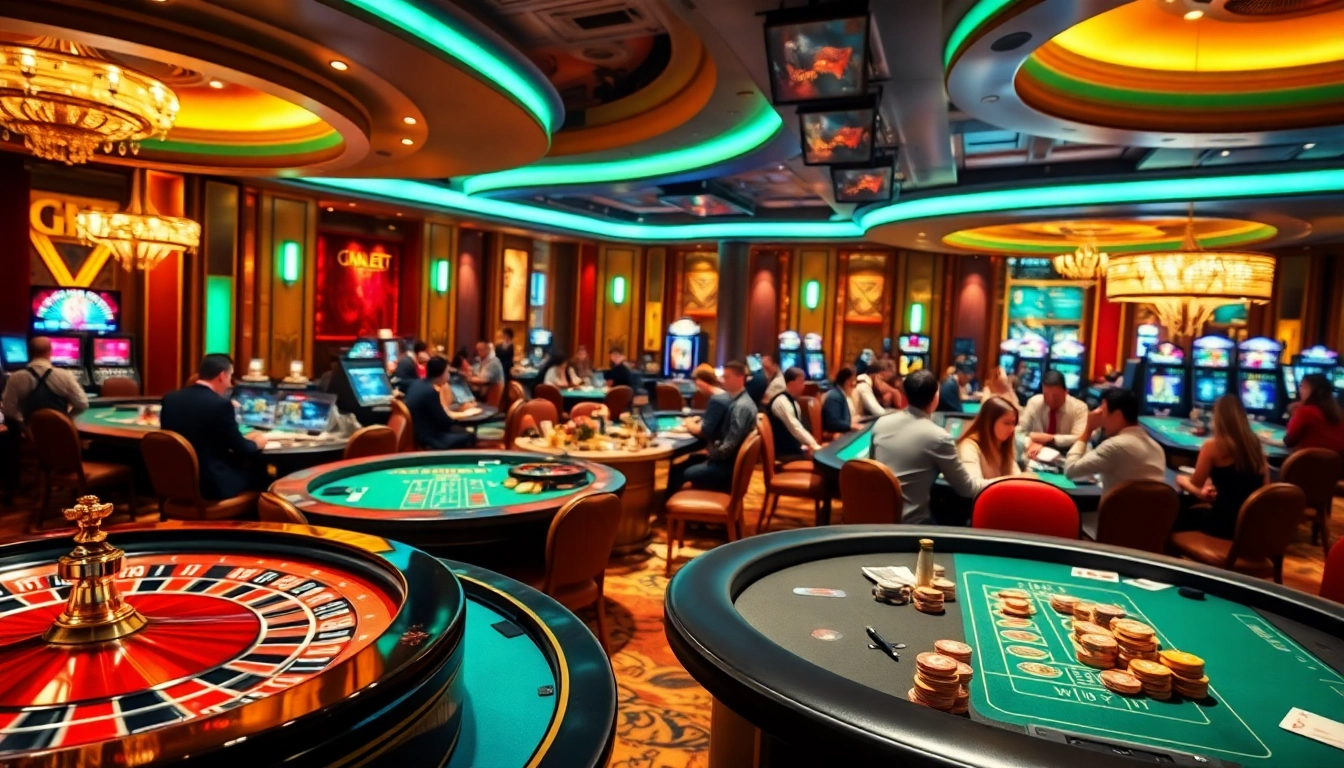 Jouer au casino en ligne francais avec ambiance dynamique et tables interactives.