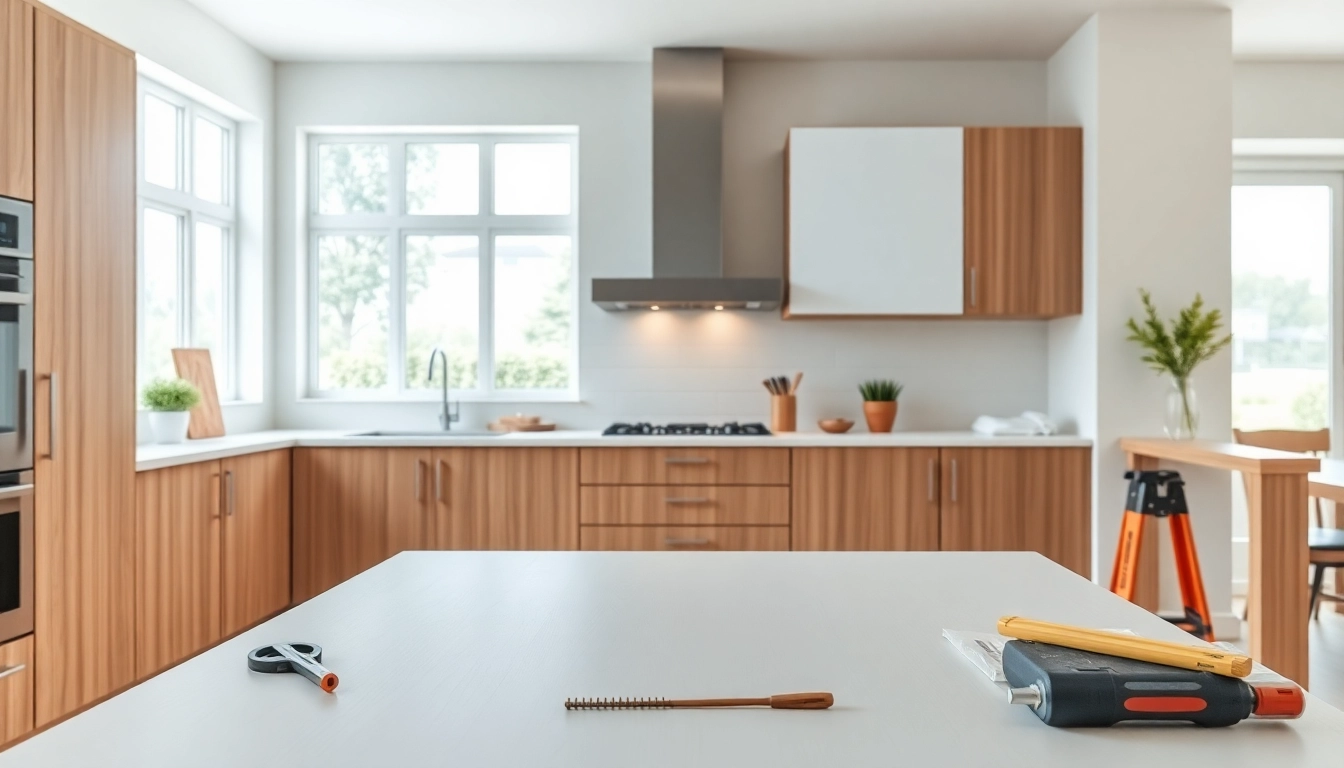 Experience cabinet refacing Clearwater FL with beautifully modernized kitchen cabinets.