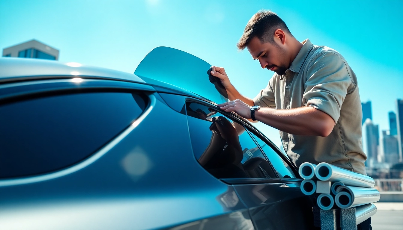 Enhance your vehicle with the best window tint Chattanooga TN, showcasing a professional installation.