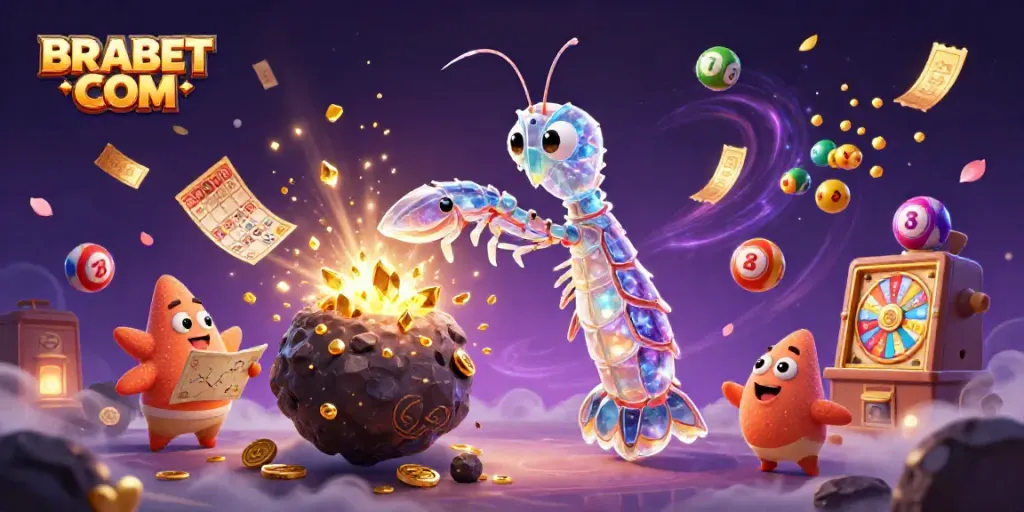 Join the excitement at BRABET COM with vibrant lottery visuals and dynamic gaming elements.