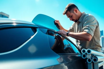 Enhance your vehicle with the best window tint Chattanooga TN, showcasing a professional installation.